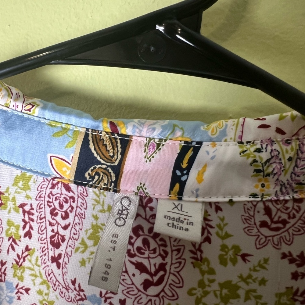 Cato Multicolor Patterned Blouse - Picture 5 of 6